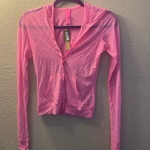 SKIMS Pink Swim Coverup